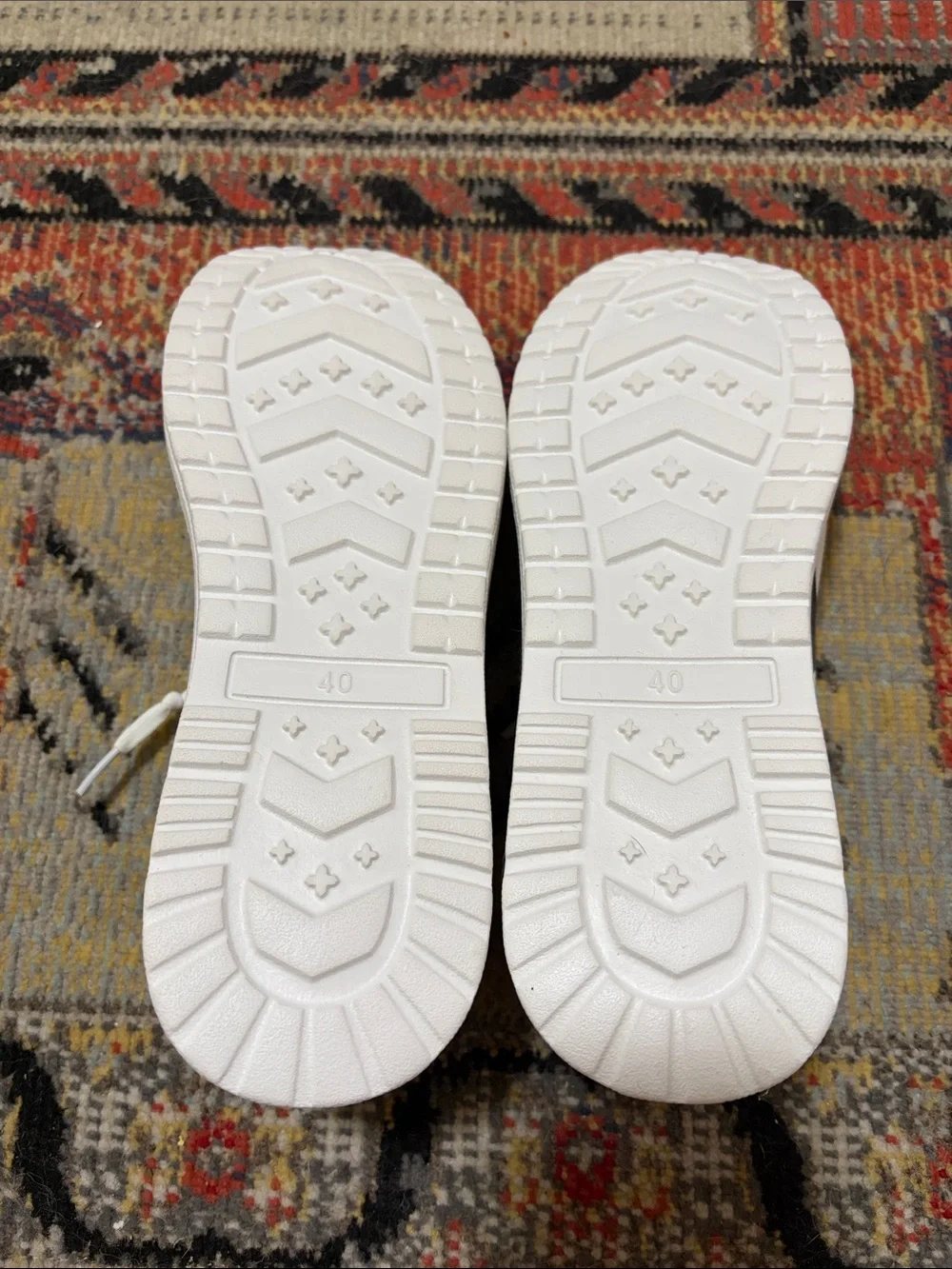 Women’s White & Black Cow Print Slip-On Sneakers with Sunflower Lining